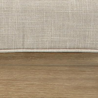 Signature Design by Ashley Clare View Outdoor Lounge Chair, All-weather Foam Cushion, Protective Finish, Eucalyptus Wood , 30" W x 35" D x 32" H, Beige SignatureDesignbyAshley