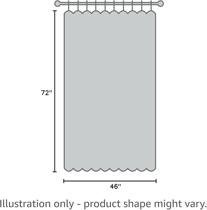 NICETOWN Blackout Grey Curtain 72 inch Length, Grommet Room Darkening Thermal Insulated Soundproof Window Treatment for Bedroom/Living Room, 1 Panel, W46 x L72 NICETOWN