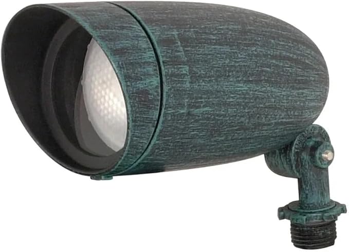 Nuvo Lighting SF76/656 Transitional One Light Landscape in Verde finish, 6.25 inches Nuvo