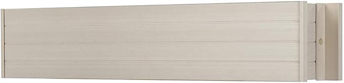 New Age Garden ECOFLEX 36" Window Box Planter, Moisture Resistant Outdoor Flower Box for Windows, Railings, or Fences, Weather Resistant Composite, No Tools Needed NewAgePet