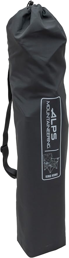 ALPS Mountaineering King Kong Camping Chairs for Adults with Mesh Cup Holders and Pockets, Built Durable and Reliable with Compact Foldable Steel Frame ALPS+Mountaineering