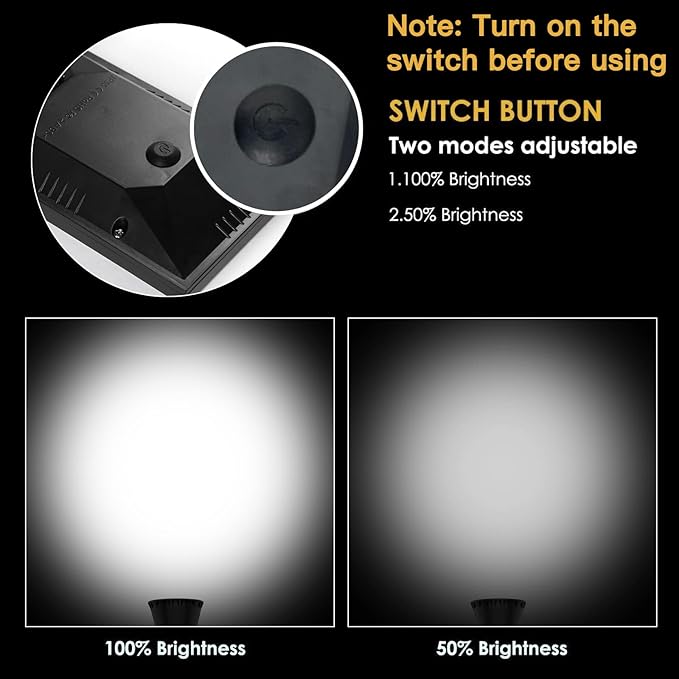 MEIHONG Solar Spot Light Outdoor, Waterproof LED Landscape Lights Dusk to Dawn, 2-in-1 Solar Spotlight Solar Powered Accent Lights for Garden Porch Walkway Patio (4 Pack) MEIHONG