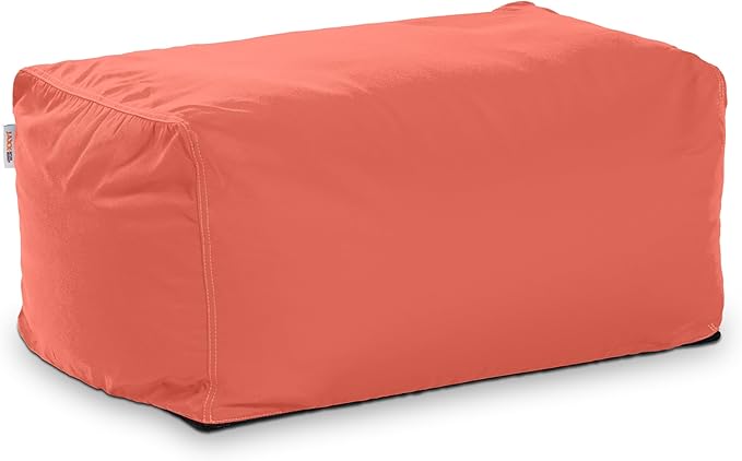 Jaxx Leon Outdoor Bean Bag Ottoman, Flamingo Jaxx