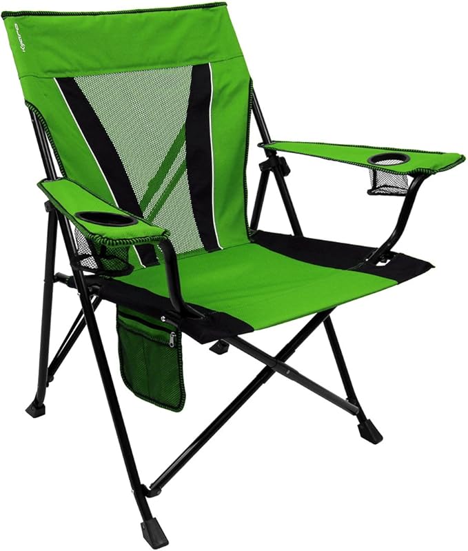 Kijaro XXL Dual Lock Portable Camping Chair - Supports Up to 400lbs - Enjoy The Outdoors in a Versatile Folding Sports & Outdoor Chair Kijaro