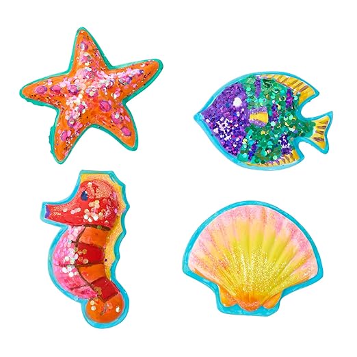 Colorations Decorate Your Own Sea Shapes - Set of 12 Colorations