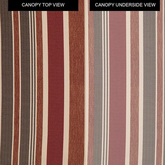 Garden Winds Universal Pergola Replacement Canopy - Standard 350 - Stripe Canyon GardenWinds