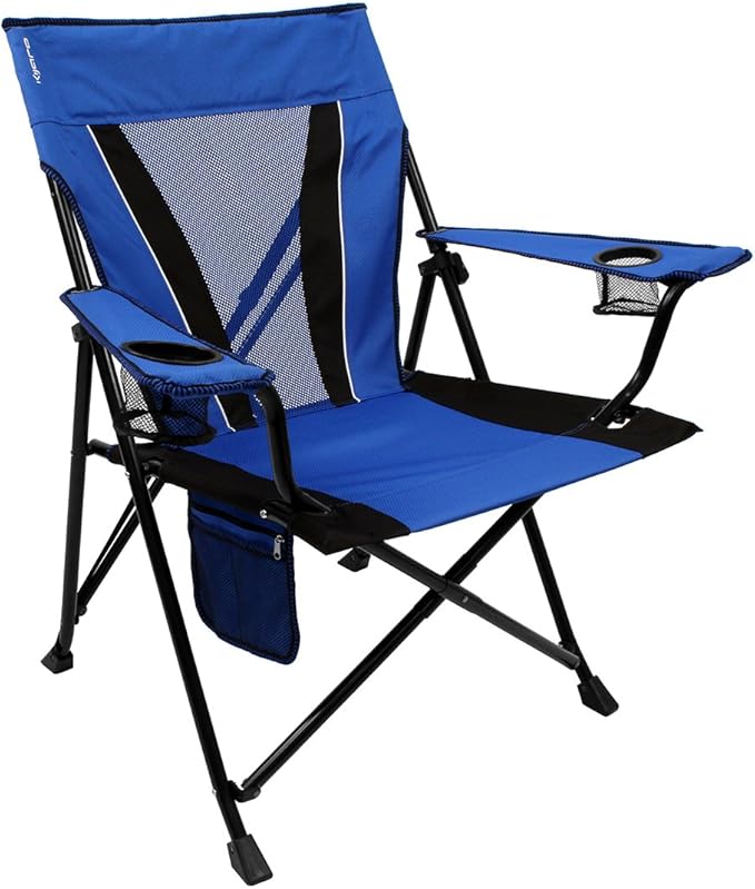 Kijaro XXL Dual Lock Portable Camping Chair - Supports Up to 400lbs - Enjoy The Outdoors in a Versatile Folding Sports & Outdoor Chair Kijaro