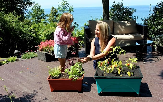 The Emsco Group 2340 Patio Box Planter Emsco+Group