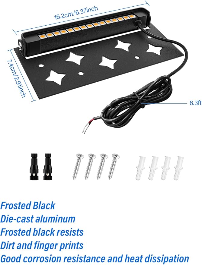 5W Retaining Wall Lights,7 inch LED Hardscape Lighting Low Voltage Landscape Paver Lights 12V 24V Step Lights Outdoor IP66 Waterproof 3000K Soft White Stair Deck Lighting (8 Pack+Connectors) DOREIO