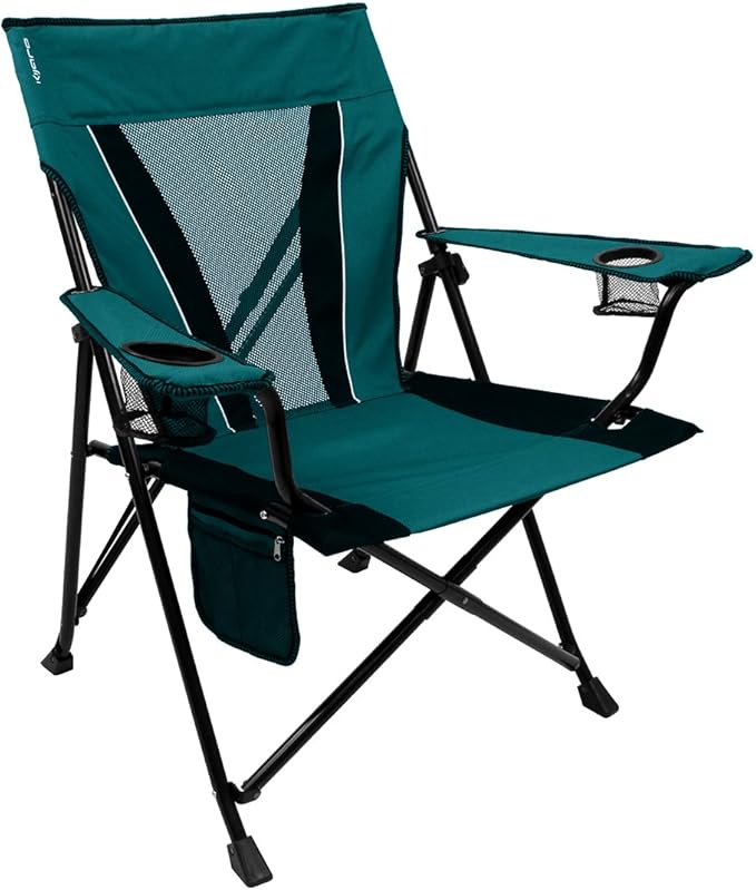 Kijaro XXL Dual Lock Portable Camping Chair - Supports Up to 400lbs - Enjoy The Outdoors in a Versatile Folding Sports & Outdoor Chair Kijaro