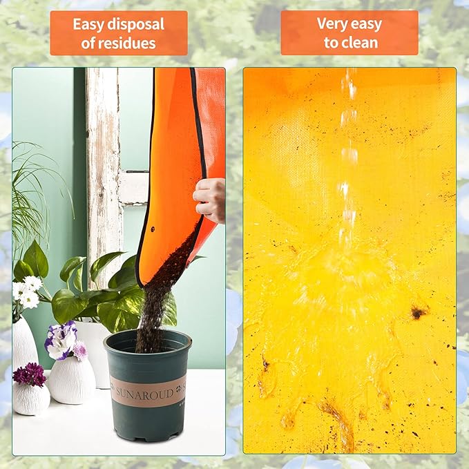 Large Repotting Mat for House Plants Transplanting and Potting Soil Mess Control, Unique Gardening Gifts for Women & Men Mom Birthday Gift Plant Lover Gifts FocusonGardeningProjects