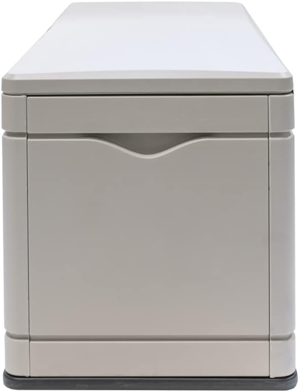 LIFETIME 60040 Deck Box, 130 Gallon, Desert Sand Lifetime