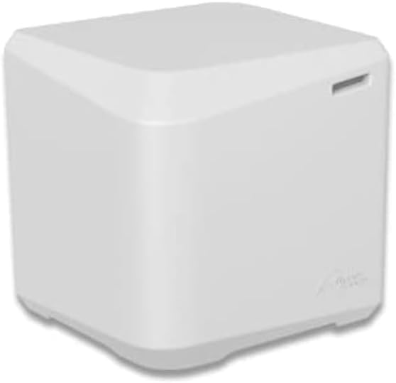 Classic White - Small Side Table – Designed for Shallow Shelves Up to 10” – Aqua Outdoors – Compatible with All Pool Types - Inside Pool, Sun Shelf & Patio Surfaces AquaOutdoors