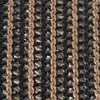 Eden's Decor Straight Flat-Edged Sun Shade Sail Rectangular 10' x 14' Brown UV-Blocking Outdoor Canopy Fabric Cloth Awning for Pergola Patio Garden Backyard Custom Size EdensDecorInc