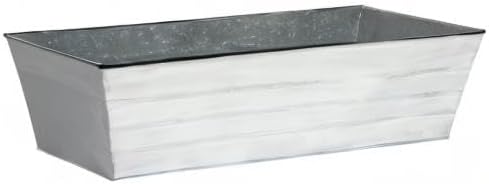 Achla Designs C-21W Window Box, Large, White ACHLADesignsHomeGarden