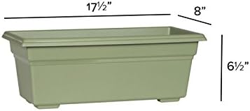 Root & Vessel 16190, Sage, Countryside Flower Box Planter, 18-Inch Novelty