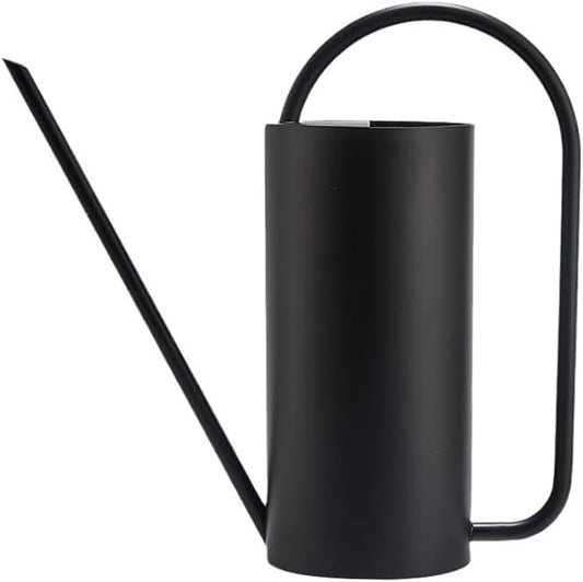 Watering Can for Indoor Plants, 50 oz/1.5L Stainless Steel Watering Can Pot with Long Spout, Garden Watering Cans with Comfortable Handle for Indoor House Plants Bonsai Flower Decorative Chemlliy