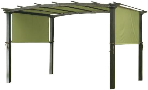 Garden Winds Universal Pergola Replacement Canopy - Standard 350 - Sage GardenWinds