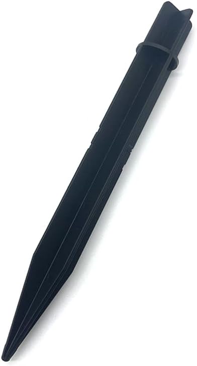 Aliotech 6Pcs 8.25 Inch Reinforced Ground Spikes, Solar Lights Spikes, ABS Plastic Lights Replacement Stakes, Ideal for Solar Pathway Lights Garden Lights Torch Lights(Inside Diameter 0.83 Inches) Rootora