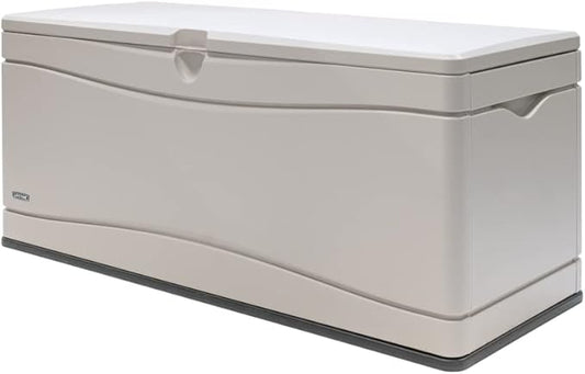 LIFETIME 60040 Deck Box, 130 Gallon, Desert Sand Lifetime