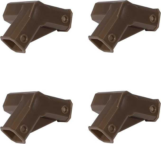 Tikea 4Pcs 3-joint Connectors of Hexagon Plant Stand For DIY Tikea