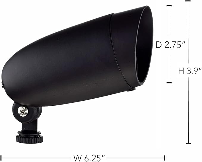 Nuvo SF76/646 One-Light Halogen Landscape Floodlight, Dark Bronze, 6.25-Inches Nuvo