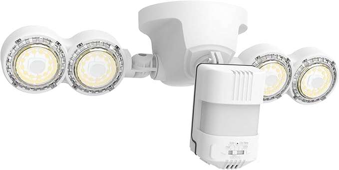 SANSI 40W 5000 LM LED Motion Sensor Outdoor Lights 5000K Daylight Super Bright, Dusk to Dawn, Bright Security Lights for Garage, Yard, IP65 Waterproof, ETL Listed SANSI
