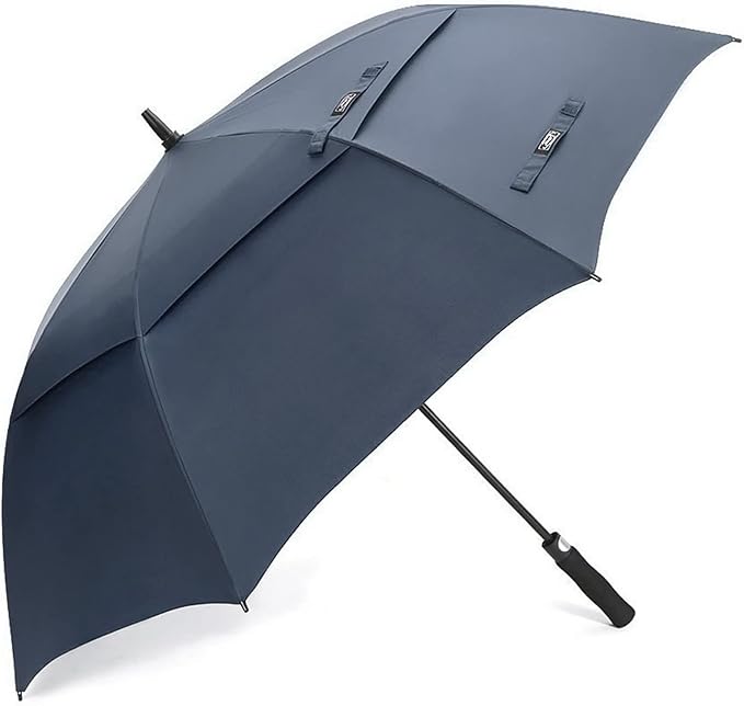 G4Free 47/54/62/68/72 Inch Automatic Open Golf Umbrella Oversize Extra Large Double Canopy Vented Windproof Waterproof Stick Umbrellas G4Free