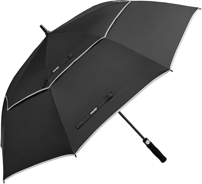 G4Free 47/54/62/68/72 Inch Automatic Open Golf Umbrella Oversize Extra Large Double Canopy Vented Windproof Waterproof Stick Umbrellas G4Free