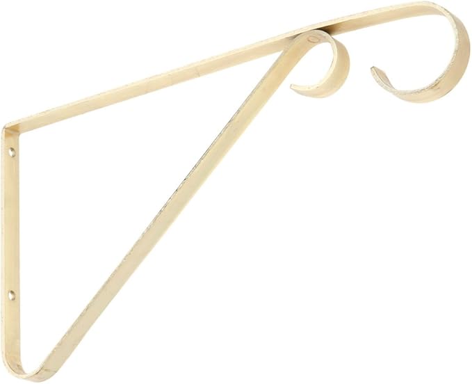 National Hardware N274-555 Plant Bracket, Brass, 9" NationalHardware