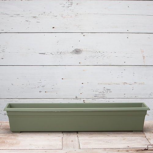Root & Vessel 16360, Sage, Countryside Flower Box Planter, 36-Inch Novelty