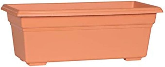 Novelty 16195, Terracotta, Countryside Flower Box Planter, 18-Inch Novelty