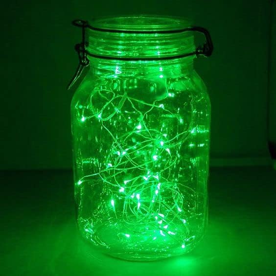 66Ft 200 LED Christmas Fairy Lights Plug in, Waterproof String Lights Outdoor & Indoor 8 Modes with Timer Bedroom Decor, Twinkle Lights for Bedroom Party Holiday Christmas Decorations (Red and Green) BHCLIGHT