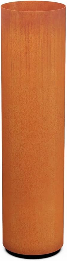 PLANTERCRAFT Corten Steel Metal Planter Box, Round Sizes, Modern Garden Steel planters for Commercial and Residential Outdoor Use. Plantercraft