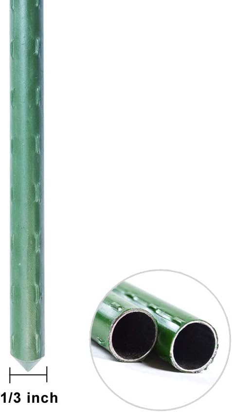 WAENLIR Garden Stakes 30 inch 2.5ft Sturdy Tomato Stakes, Plant Stakes for Outdoor Plants, Plant Support Sticks for Gardening, Pack of 30 WAENLIR
