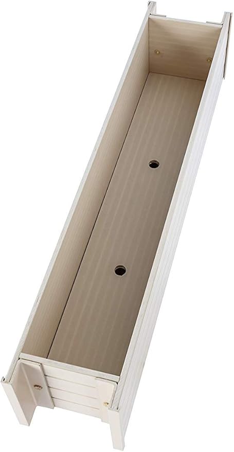 New Age Garden ECOFLEX 36" Window Box Planter, Moisture Resistant Outdoor Flower Box for Windows, Railings, or Fences, Weather Resistant Composite, No Tools Needed NewAgePet