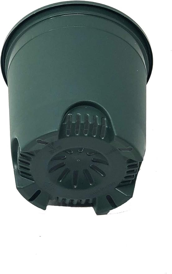 30-Pack Wholesale Nursery Pot in Bulk 5.5 Inch 0.5 Gallon Plastic Planters for Outdoor Indoor Plants Gardening Flower Pots with Drainage Holes Color Green CottaPlanters