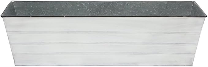 Achla Designs C-21W Window Box, Large, White ACHLADesignsHomeGarden
