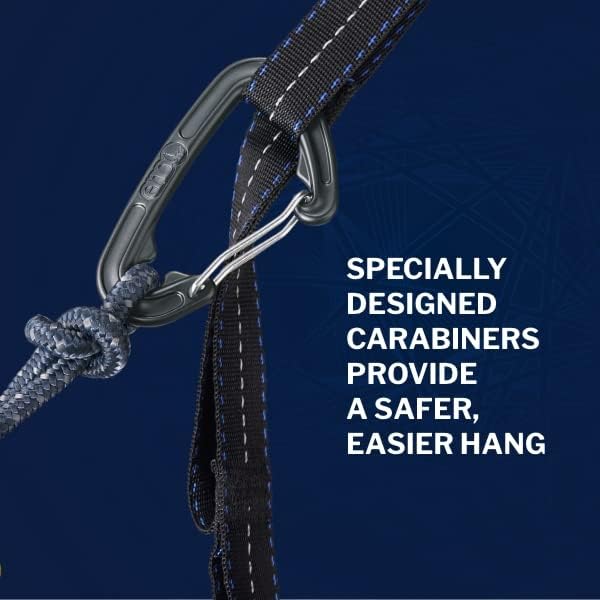 ENO, Eagles Nest Outfitters DoubleNest Lightweight Camping Hammock, 1 to 2 Person, Special Edition Colors, ATC EaglesNestOutfitters