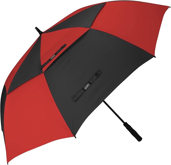 G4Free 47/54/62/68/72 Inch Automatic Open Golf Umbrella Oversize Extra Large Double Canopy Vented Windproof Waterproof Stick Umbrellas G4Free