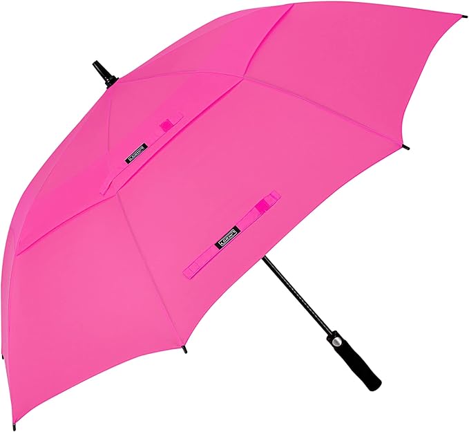 G4Free 47/54/62/68/72 Inch Automatic Open Golf Umbrella Oversize Extra Large Double Canopy Vented Windproof Waterproof Stick Umbrellas G4Free