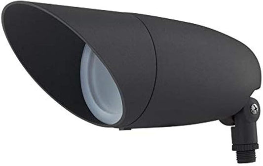 Nuvo 62/1207 One Light 12.2-Inch LED Landscape Floodlight, 12W/120V, 3000K/1240 Lumens, Dark Gray Nuvo