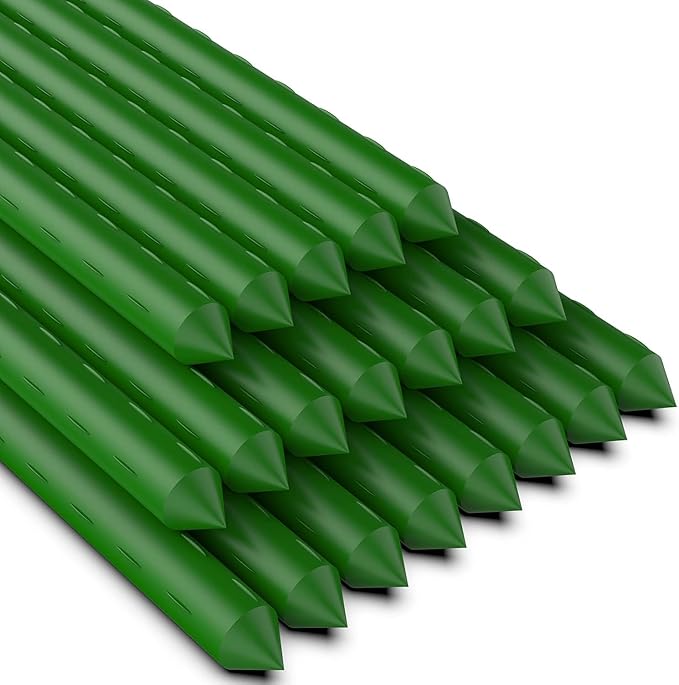 7Feet Garden Stakes Sturdy Plant Sticks Support Tomato Stakes for Vegetable Pack of 20 Jxrhy