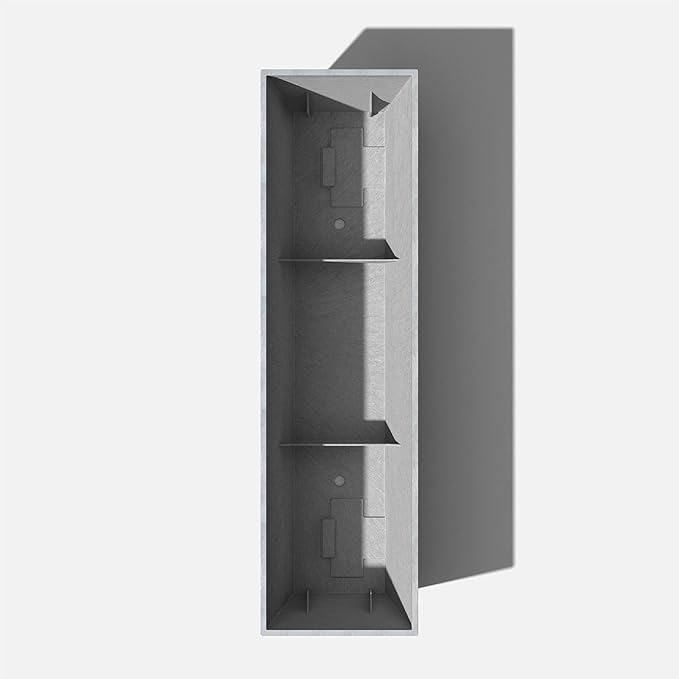Veradek Pure Series Window Box Planter - Long Rectangular Planter for Indoor or Outdoor Windowsill/Balcony | Durable All-Weather Use with Drainage Holes | Modern Decor for Herbs, Small Plants, Flowers VeradekOutdoor
