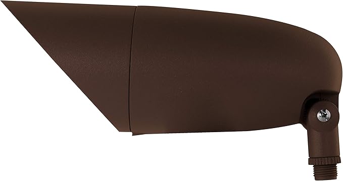 Nuvo 62/1206 One Light 12.2-Inch LED Landscape Floodlight, 12W/120V, 3000K/1240 Lumens, Bronze Nuvo