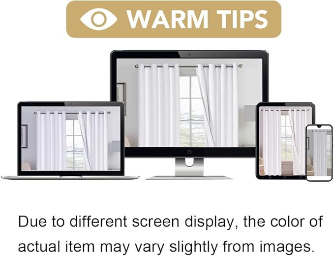 H.VERSAILTEX Pure White Curtains 96 inches Long, 100% Blackout Curtains for Bedroom Thermal Insulated Linen Textured Curtains Living Room Grapes 2 Panel Sets, 52W x 96L - Inch HVERSAILTEX