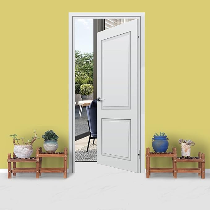 Wood Plant Stand Indoor Outdoor,4 Tiers Plant Stand Bench Indoor,Low Window Plant Shelf Small Long Flower Pot Stand for Multiple Plants (11.8"-44'') Jotboom