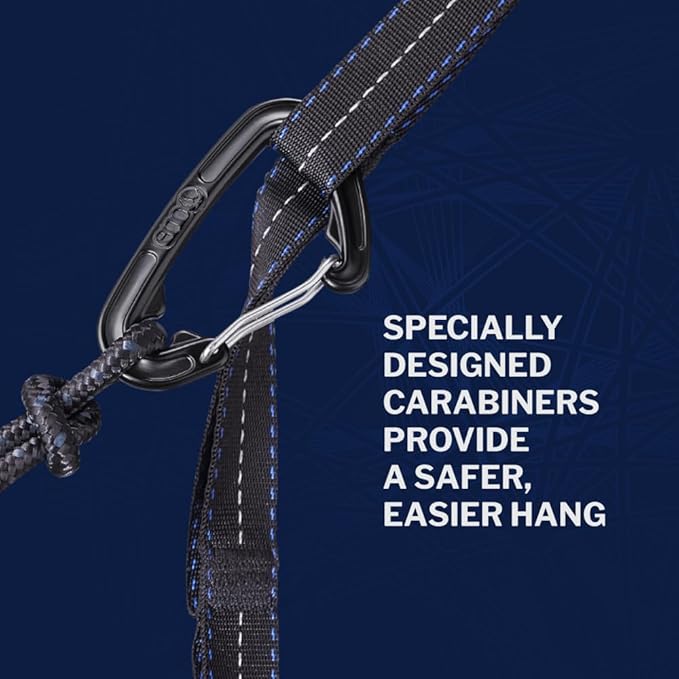 ENO, Eagles Nest Outfitters DoubleNest Lightweight Camping Hammock, 1 to 2 Person, Special Edition Colors, ATC EaglesNestOutfitters