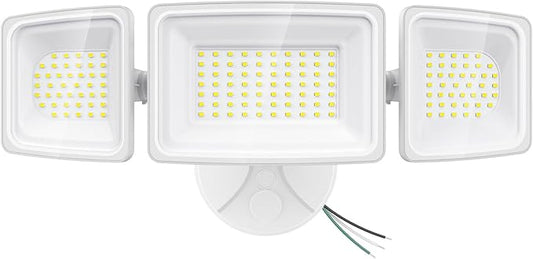 Onforu 130W LED Security Light, 13000LM Outdoor Indoor Flood Light Switch Controlled, IP65 Waterproof LED Exterior Floodlight, 6500K White Wall Mount Security Lighting for Entryway,Garage,Yard,Eave Onforu