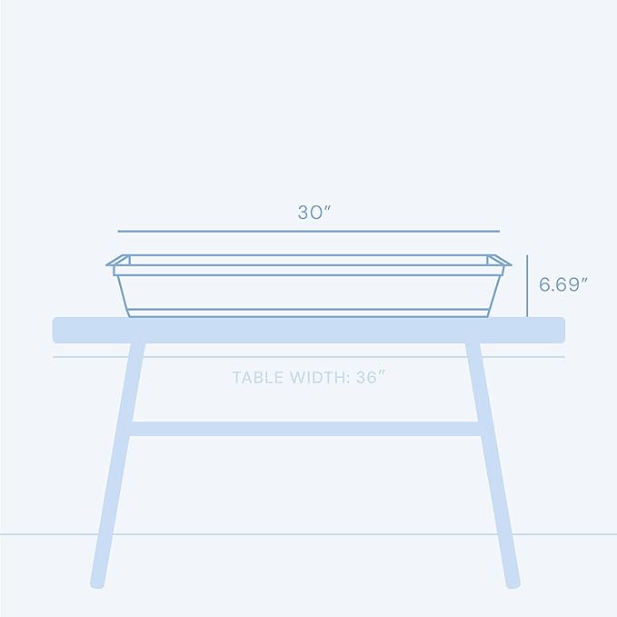 Bloem Dura Cotta Window Box Planter: 30" - Chocolate - Large Box with Tray, Weatherproof Resin Box, Removable Tray for Indoor & Outdoor Use, Gardening, 4 Gallon Capacity Bloem